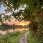 Sunrise Over the Canal