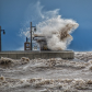 Windy day at Port Stanley 